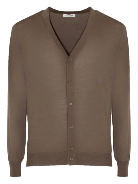 Kangra V-neck buttoned cardigan