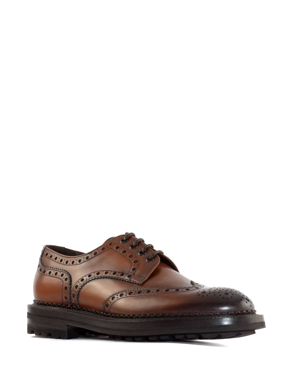 Green George leather derby shoes | Derby Shoes | Image 2