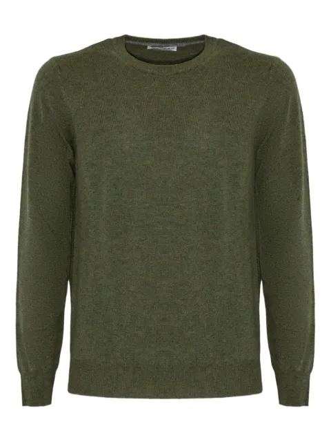 Kangra ribbed-trim crew-neck sweater