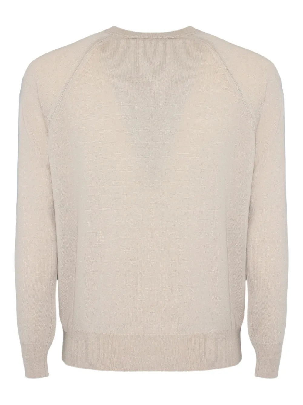 Kangra Wollen trui met raglanmouwen - Beige