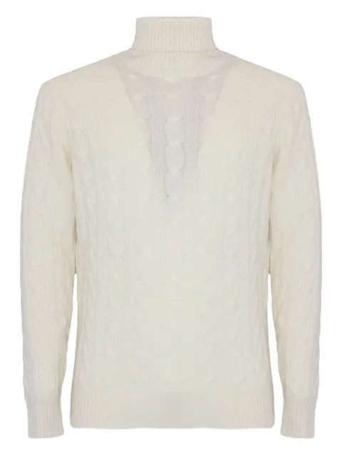 Kangra cable-knit turtleneck sweater