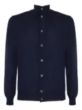 Kangra turtleneck button cardigan - Blue