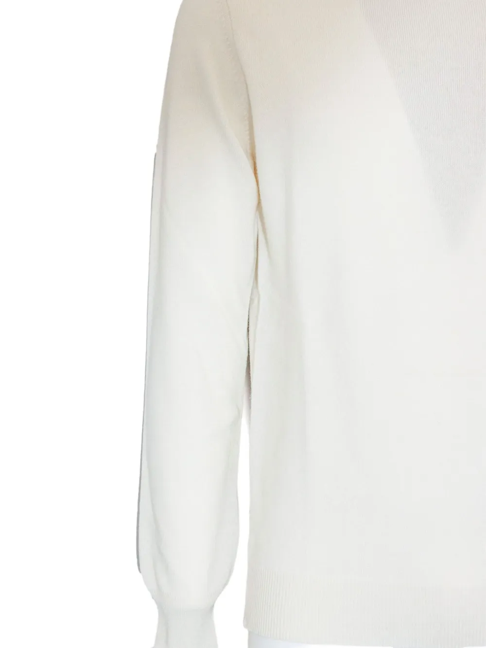 Kangra Cashmere Ribbed-trim Crew-neck Sweater In Multi
