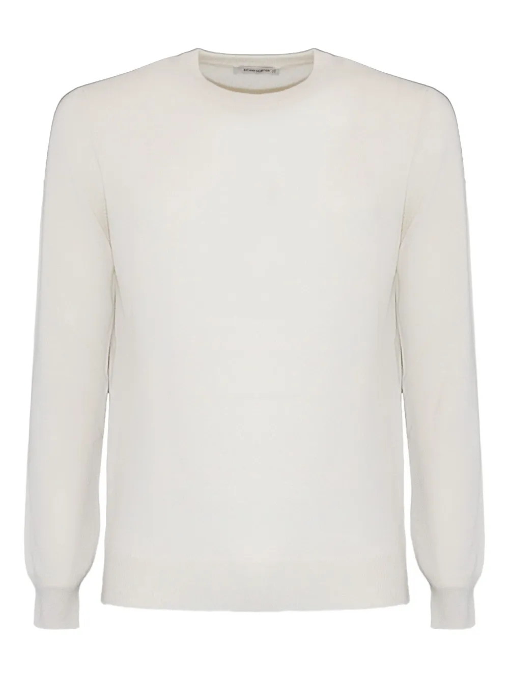 Kangra Cashmere Ribbed-trim Crew-neck Sweater In Multi