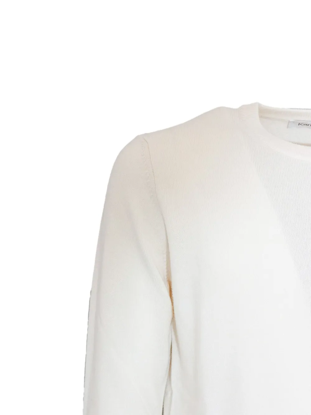 Kangra Cashmere Ribbed-trim Crew-neck Sweater In Multi