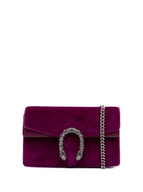 Gucci Pre-Owned 2016-2025 Super Mini Velvet Dionysus crossbody bag