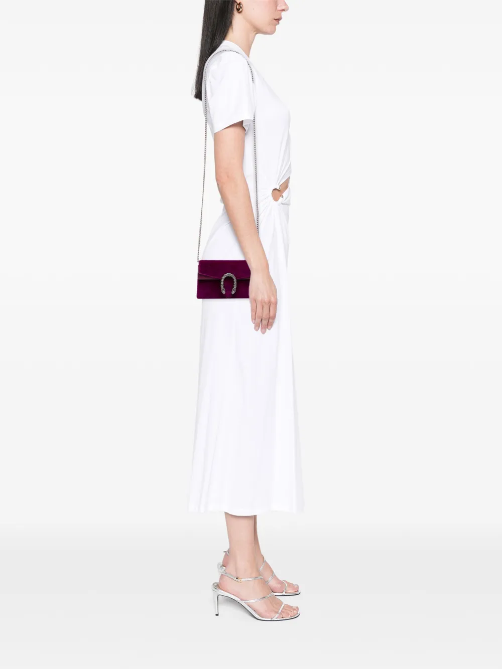 Gucci Pre-Owned 2016-2025 Super Mini Velvet Dionysus crossbody bag | Pre-Owned | Image 2