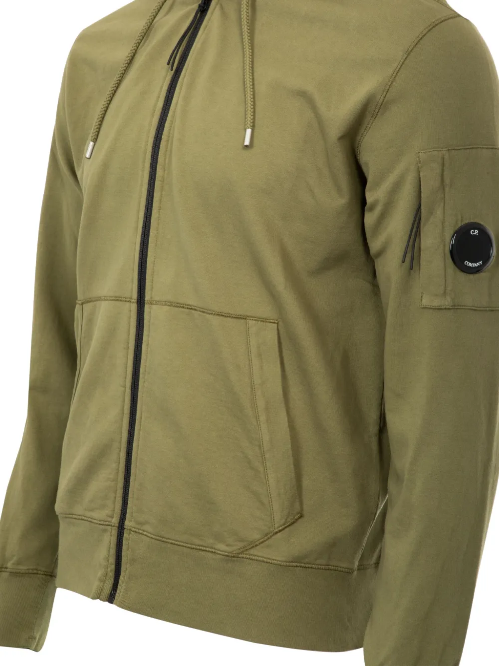 C.P. Company Sweater met capuchon Groen