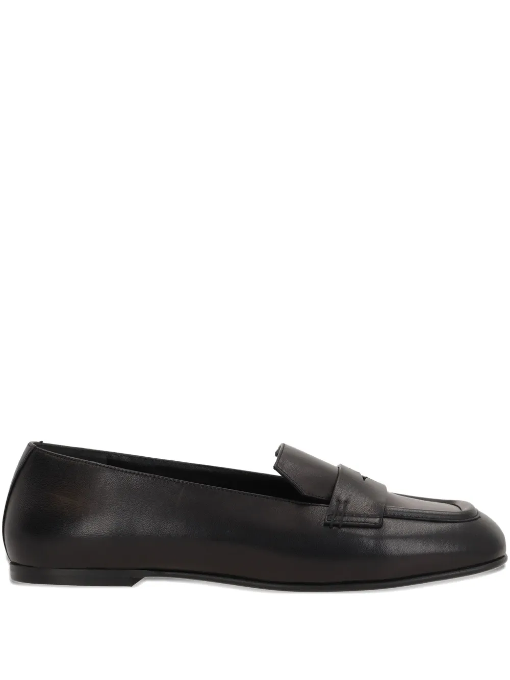 Nodaleto leather loafers Black