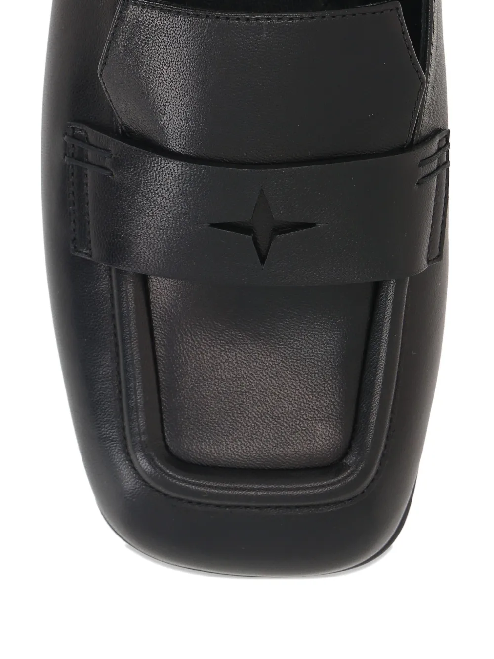 Nodaleto Leather Loafers In Black