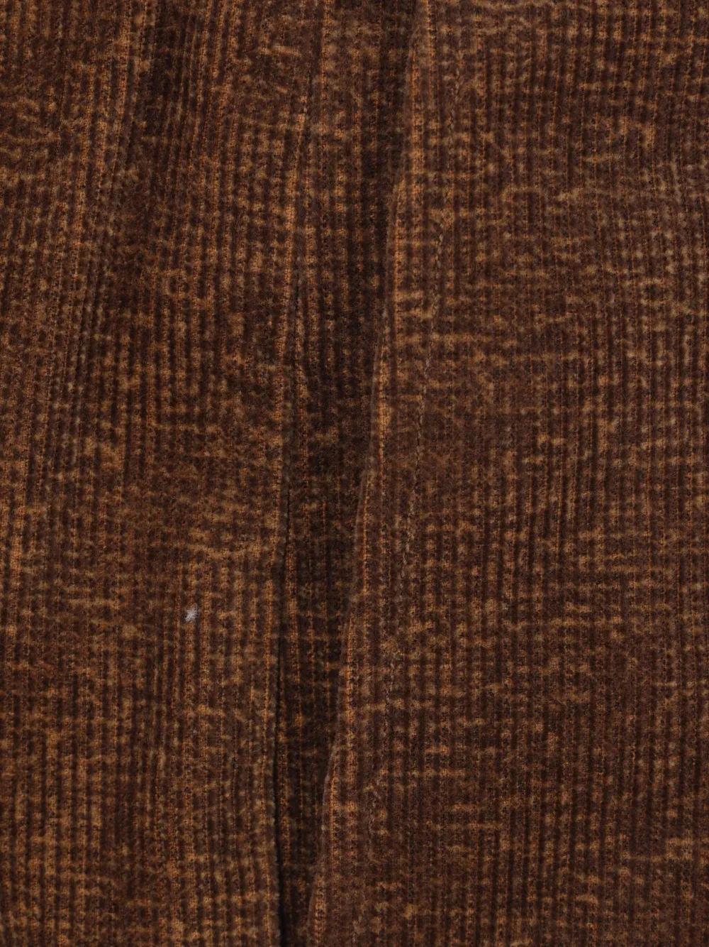 Taiga Takahashi Pleat-detail Corduroy Trousers In Brown
