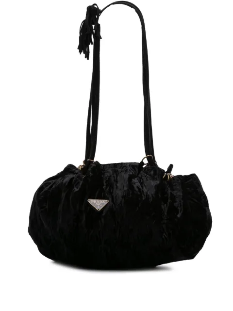 Prada Pre-Owned 2000-2013 Velvet shoulder bag