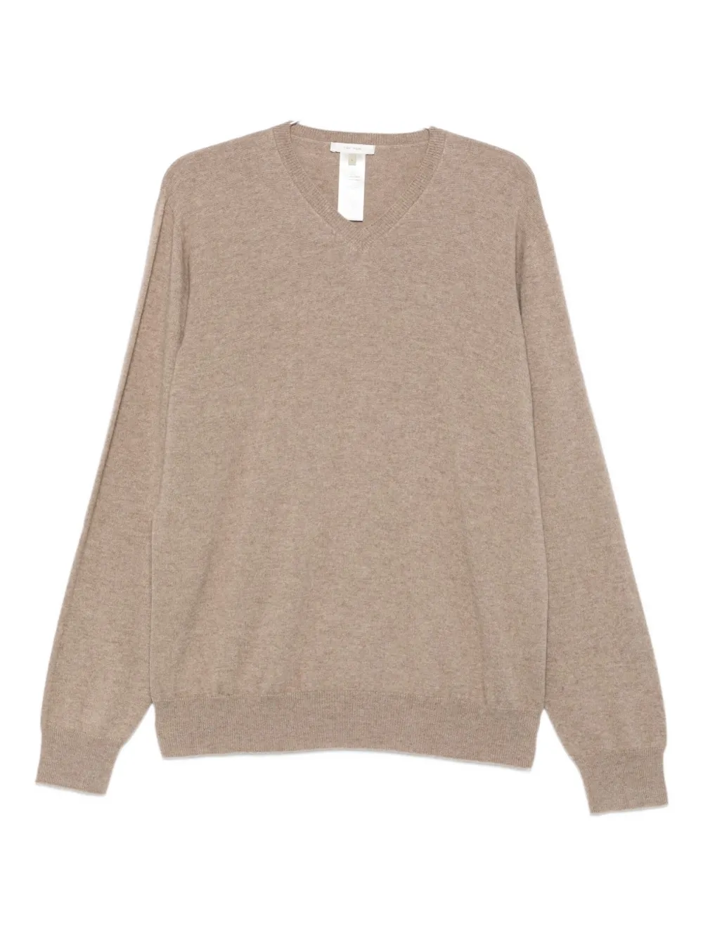 The Row Rod V-neck Cashmere Sweater In Neutral