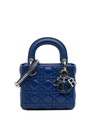 LADY DIORミニバッグ カナージュ ラムスキン Lady Dior バッグ ミニ