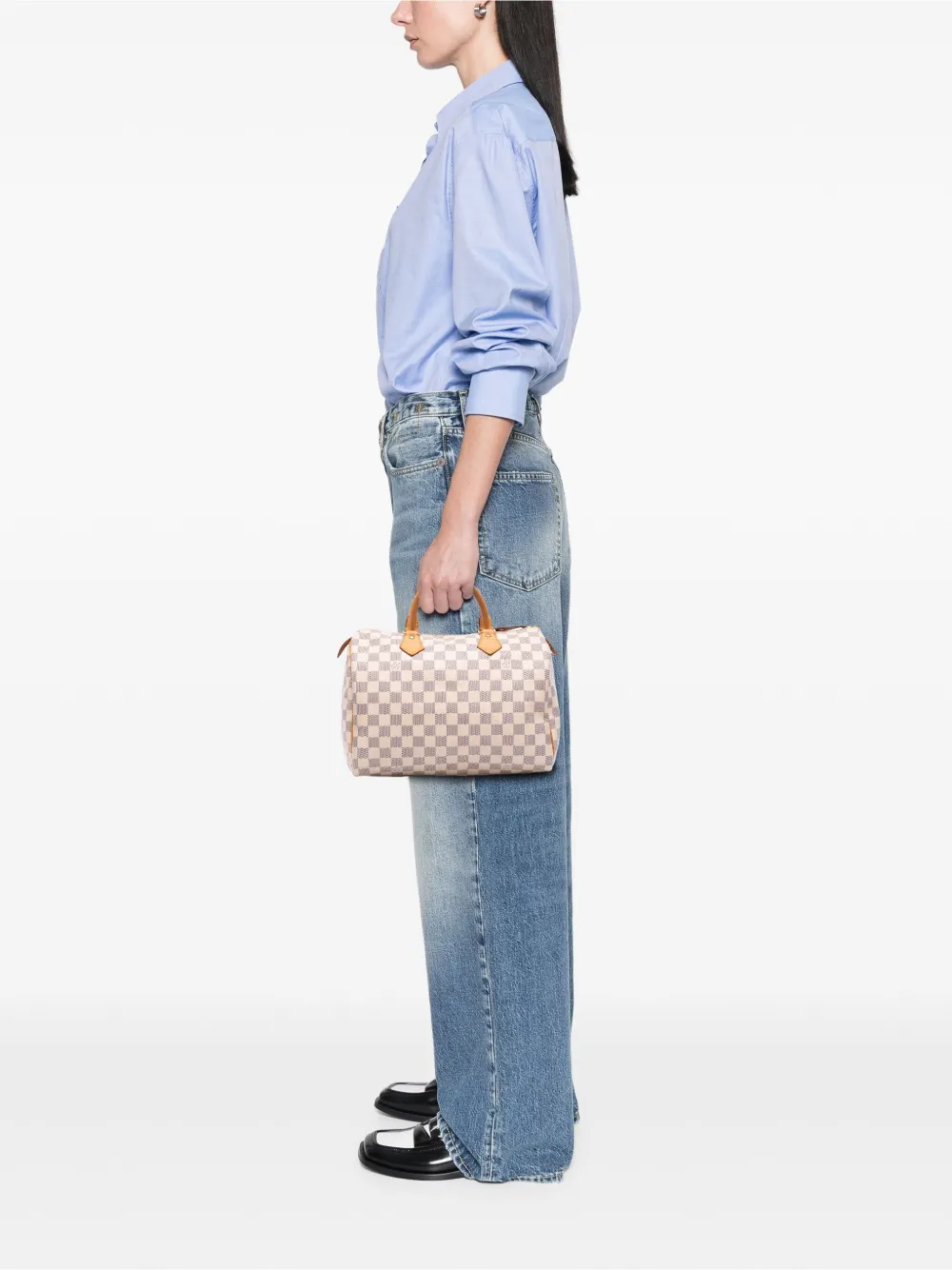 Louis Vuitton Pre-Owned 2011 Damier Azur Speedy 30 boston bag | Pre-Owned | Image 2
