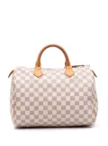 Louis Vuitton Pre-Owned 2011 Damier Azur Speedy 30 boston bag - White