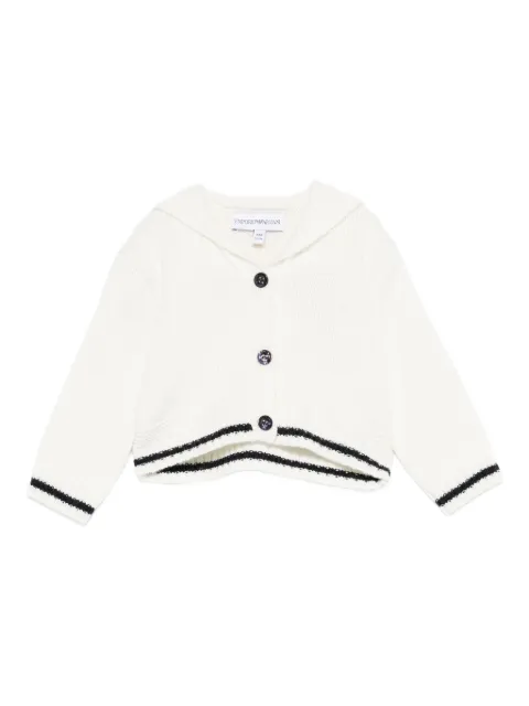 Emporio Armani Kids button-fastening cardigan