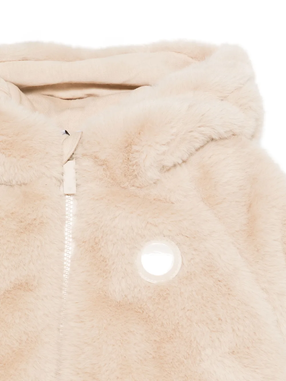 Emporio Armani Kids Jack met capuchon Beige