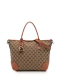 Gucci Pre-Owned 2016-2025 GG Canvas Heart Bit satchel - Brown