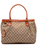 Gucci Pre-Owned 2016-2025 GG Canvas Sukey tote bag - Orange