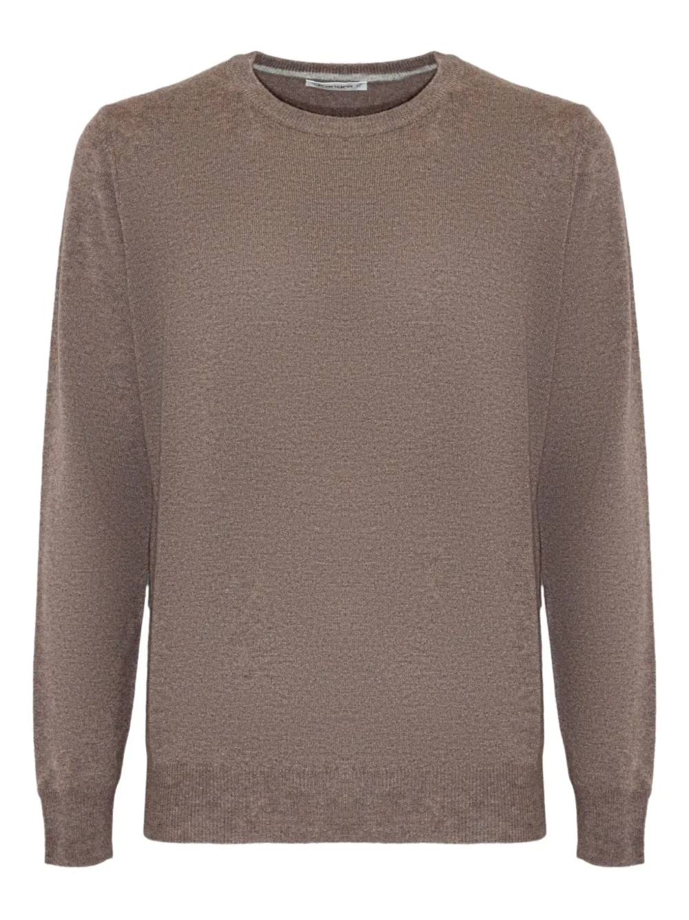 Kangra ribbed-trim crew-neck sweater | Brown | Image 1