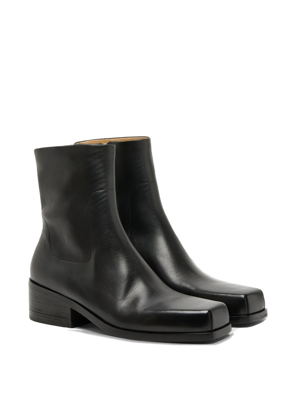 Marsèll Cassello Square-toe Boots In Black