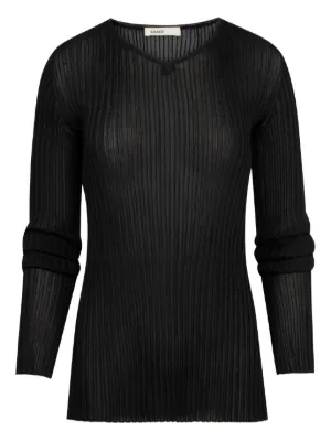 KHAITE 定価18万未使用タグ付きトップス セール】カップ付きUネックタイトトップス／padded Uneck tight
