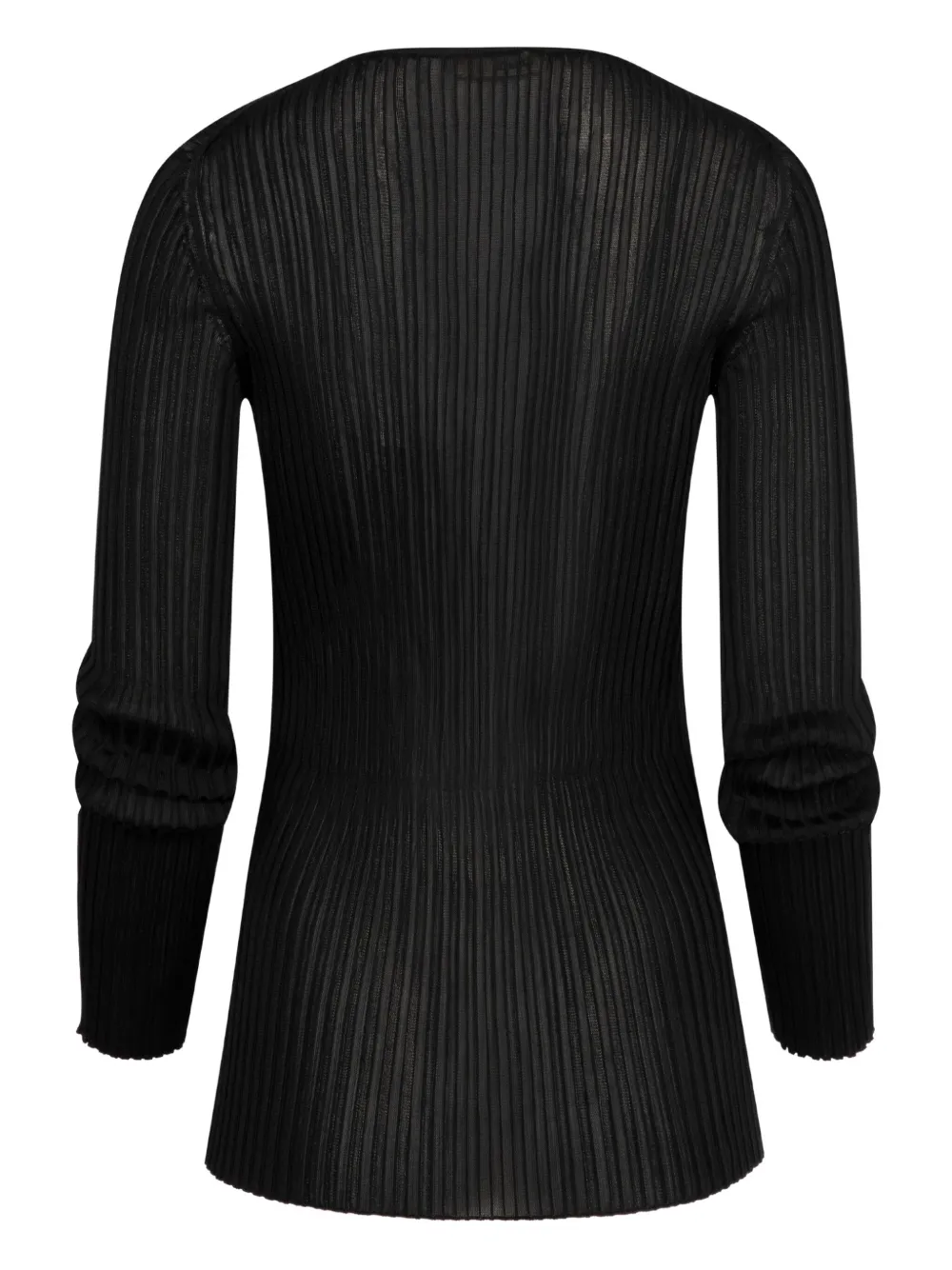 KHAITE Tia V-neck top | T-Shirts & Jersey Shirts | Image 2