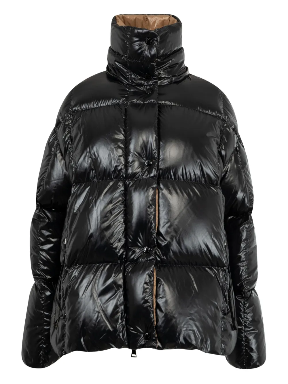 Moncler Parana キルティング フーデッドジャケット - ブラック Moncler Parana キルティング フーデッドジャケット - ブラック