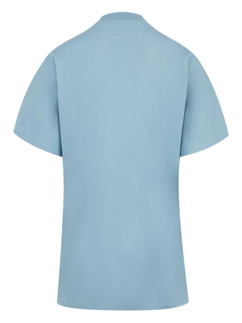 Moncler T-shirt met geborduurd logo Blauw