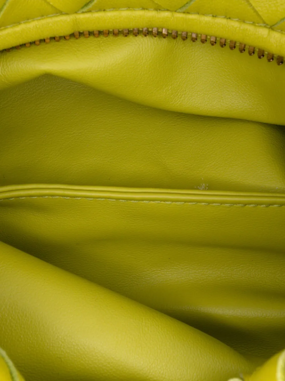 Pre-owned Bottega Veneta 2012-2025 Mini Nappa Intrecciato Jodie Hobo Bag In Yellow