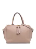 Loewe Pre-Owned 2017 Anagram Leather Zipper Bag satchel - Brown