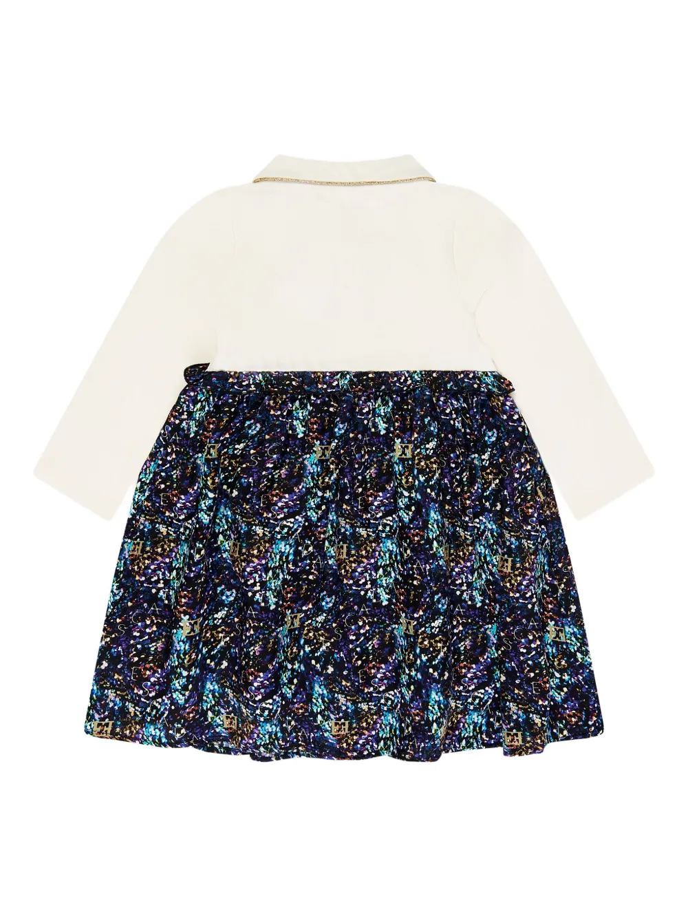 Escada Kids graphic-print polo-collar dress | Girls Party & Special Occasion Dresses | Image 2