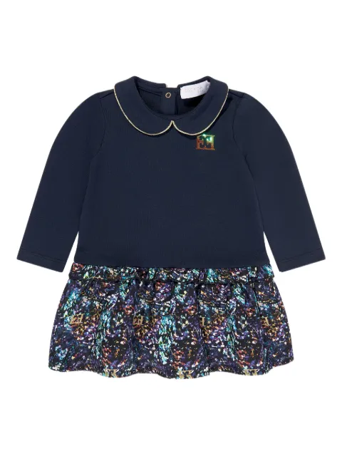 Escada Kids graphic-print cotton dress