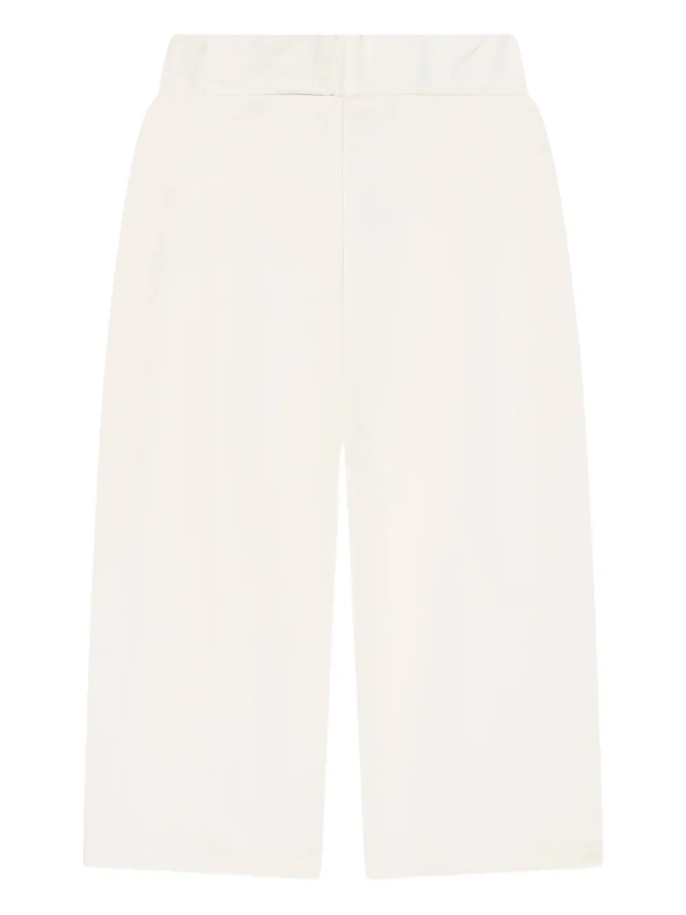 Escada Kids logo-embroidered cotton trousers | Girls Casual Trousers | Image 2