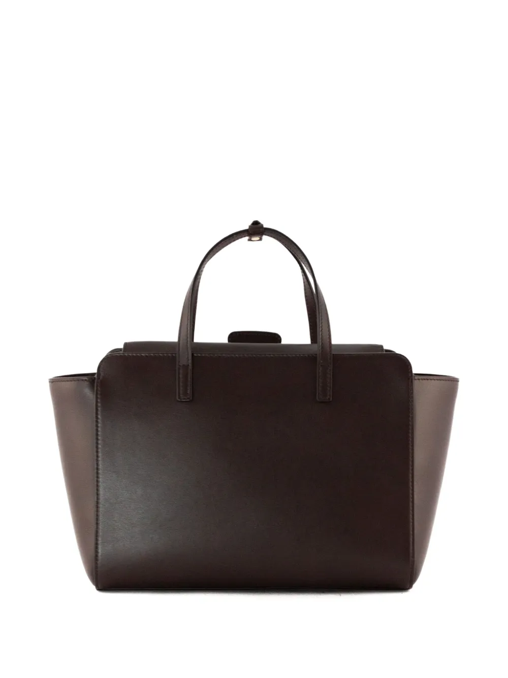 HIDESINS Flap M leren shopper - Bruin