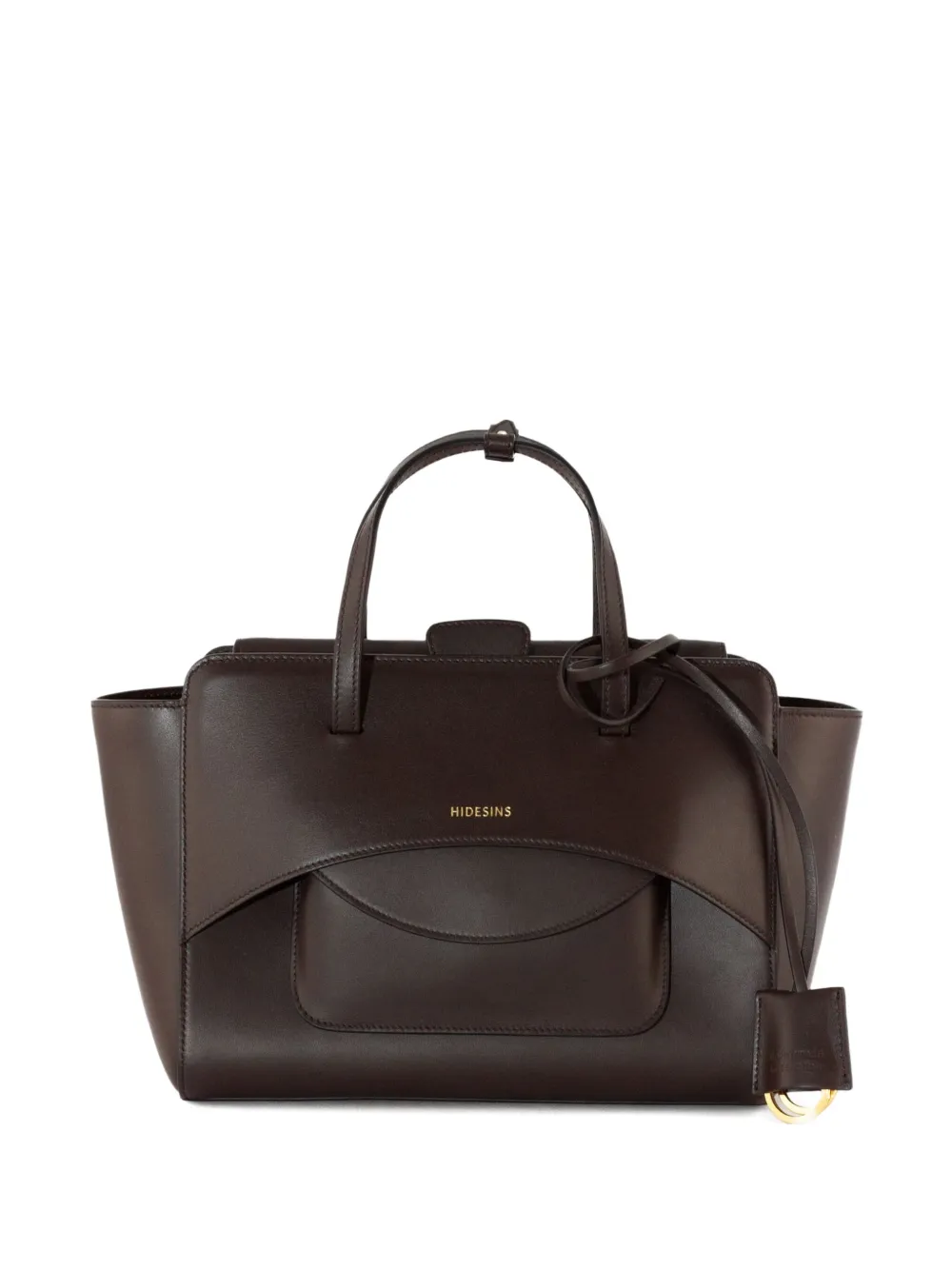 HIDESINS Flap M leather tote bag | 褐色 | Image 1