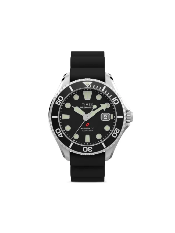 TIMEX ディープウォーター メリディアン 44mm 腕時計 | ブラック