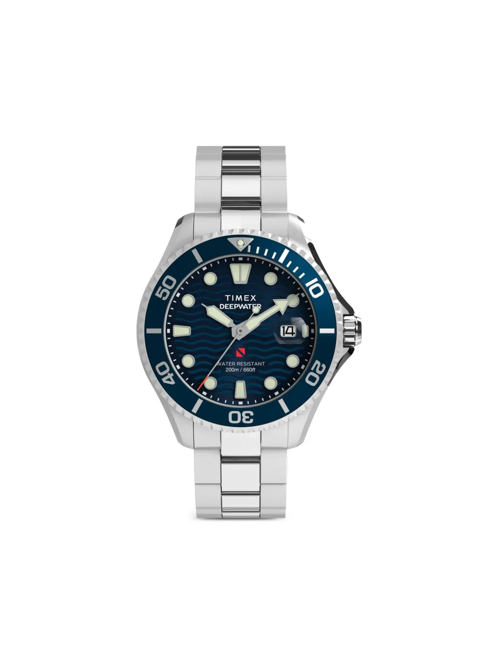 Timex Deepwater Meridian 44mm In Silver