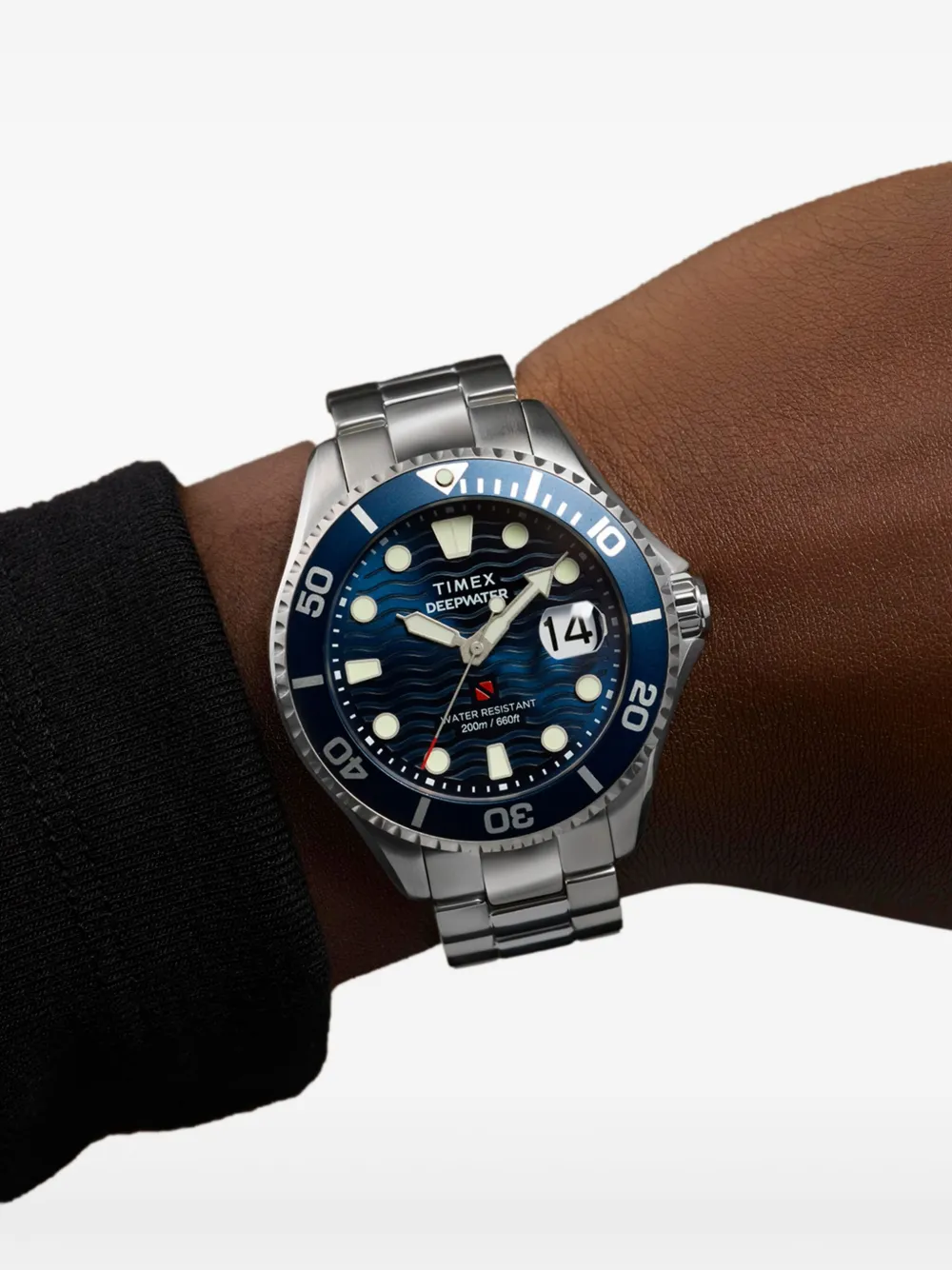 TIMEX Deepwater Meridian 200 44 mm - Blauw