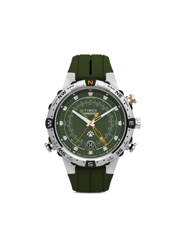 TIMEX エクスペディション タイド テンプ コンパス 45mm | グリーン