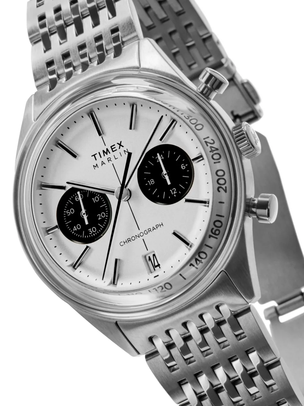 TIMEX Marlin Jet Chronograph horloge 40mm - Wit