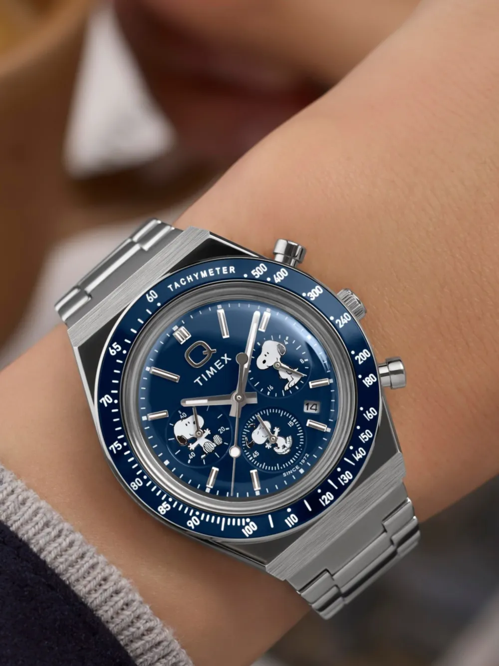 TIMEX x Peantus Q 40mm horloge - Blauw