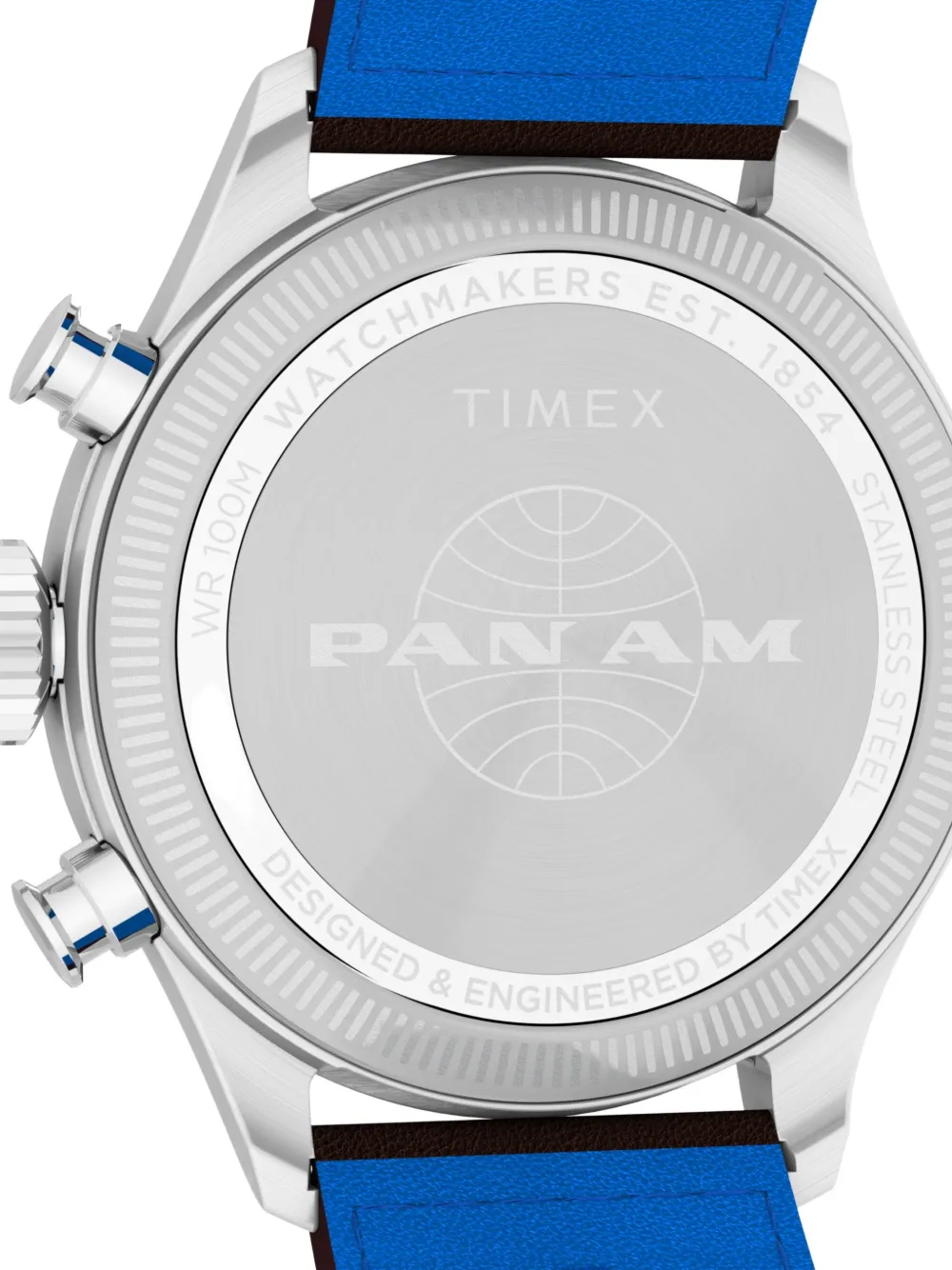 Timex X Pan Am Waterbury Ace 41mm In Brown
