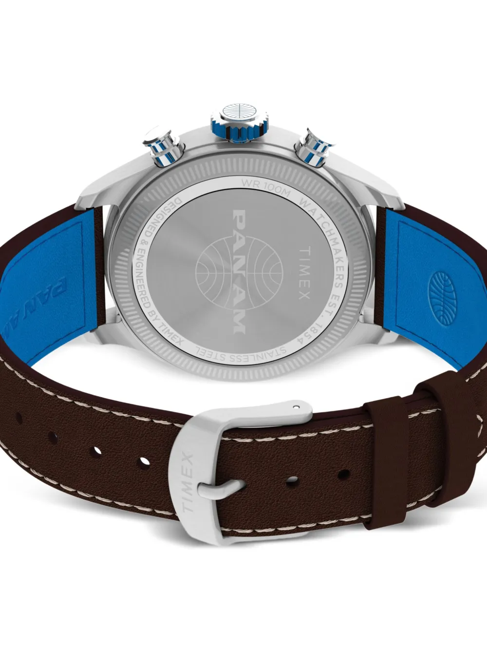 Timex X Pan Am Waterbury Ace 41mm In Brown