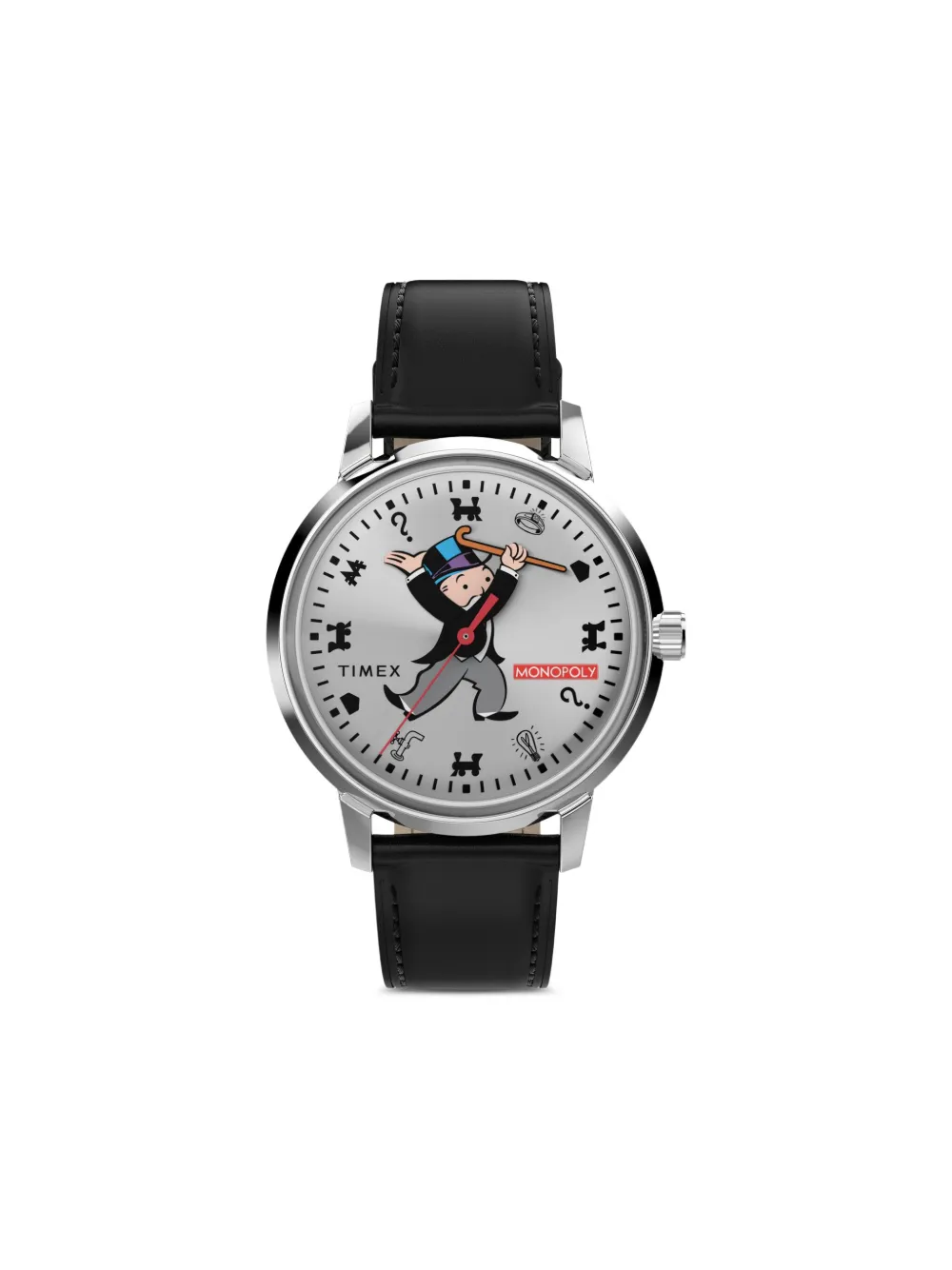 TIMEX reloj Marlin de 38mm en colaboración con Monopoly | blanco | Image 1