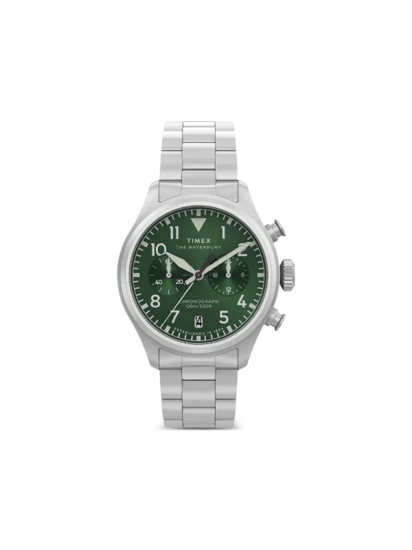 TIMEX Waterbury Ace 41mm 腕時計 | グリーン | FARFETCH JP