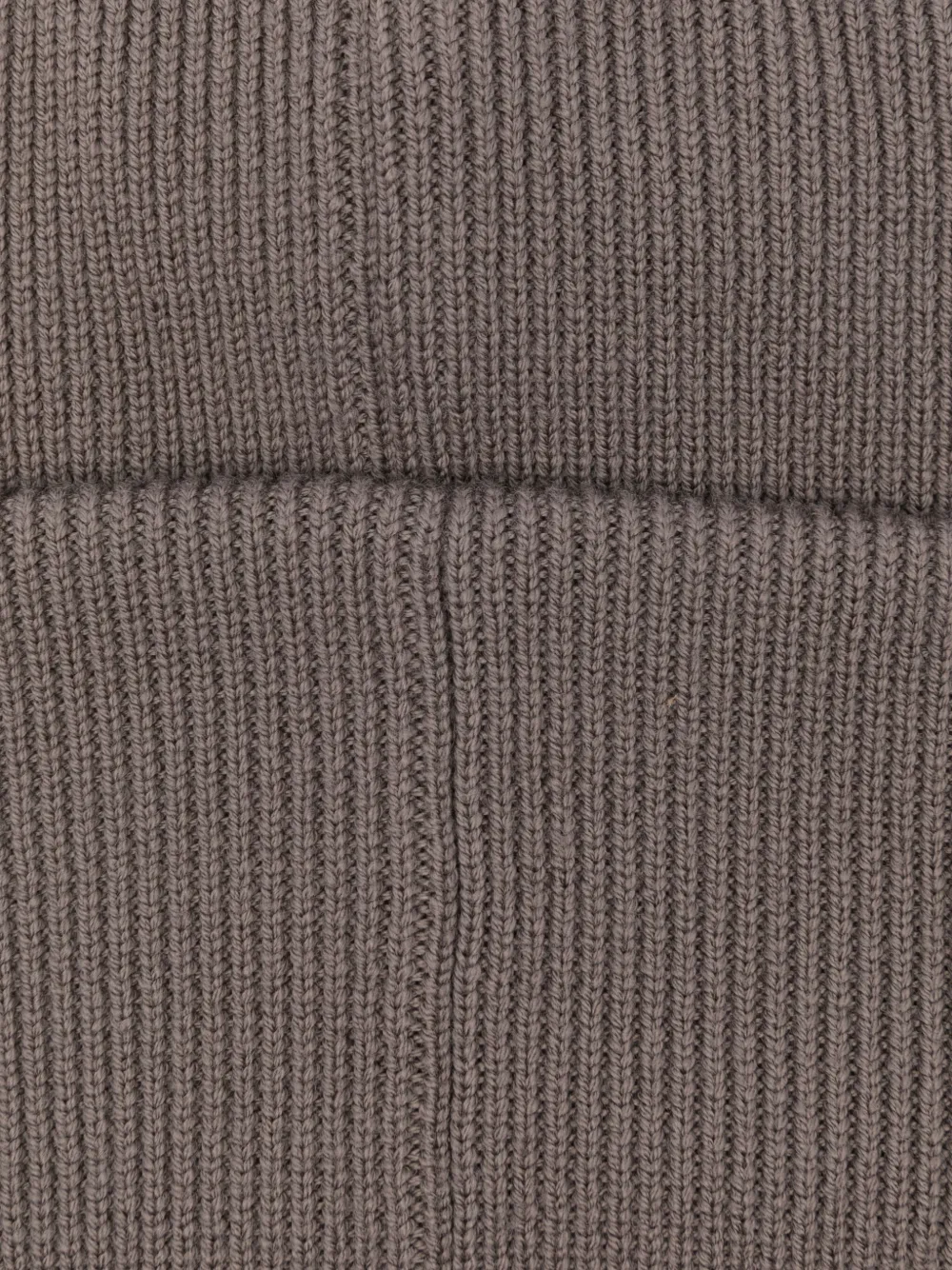 Canada Goose ribbed logo-patch beanie - Grijs