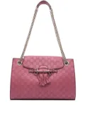 Gucci Pre-Owned 2016-2025 Large Guccissima Emily shoulder bag - Pink
