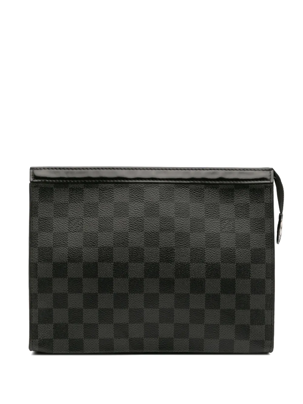 Louis Vuitton Pre-Owned 2018 ダミエ グラフィット ポシェット ヴォワヤージュ MM クラッチバッグ - Louis Vuitton Pre-Owned 2018 ダミエ グラフィット ポシェット ヴォワヤージュ MM クラッチバッグ -